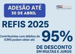 REFIS do ICMS é prorrogado até dia 30/04