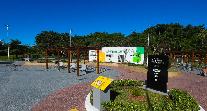 Lagoa da Jansen ganha nova praça Praça Aymar Mesquita