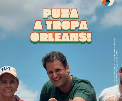 Multidão em Bacabal vai ás ruas em apoio a Orleans Brandão